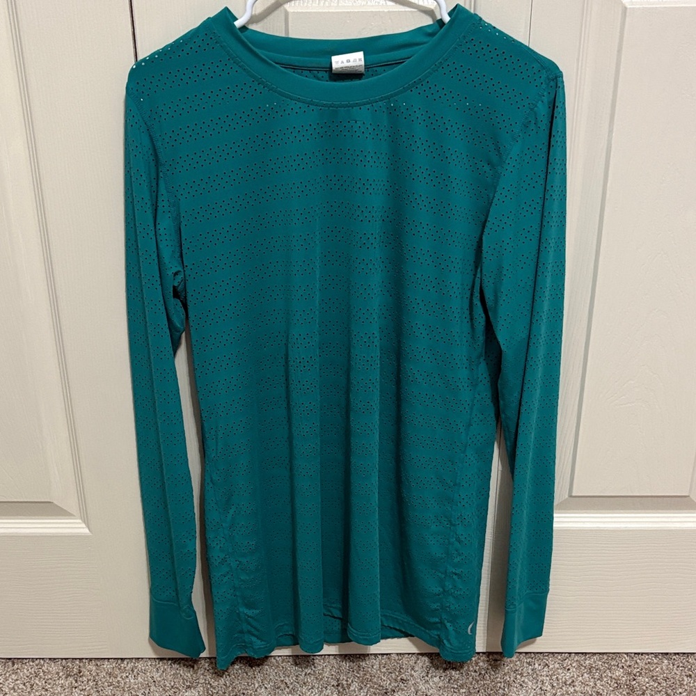Zyia Active teal Chill long sleeve